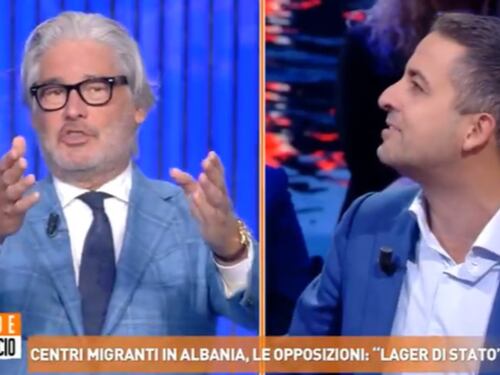 Migranti, Del Debbio perde la pazienza con Furfaro: "Non avete risolto un c..."