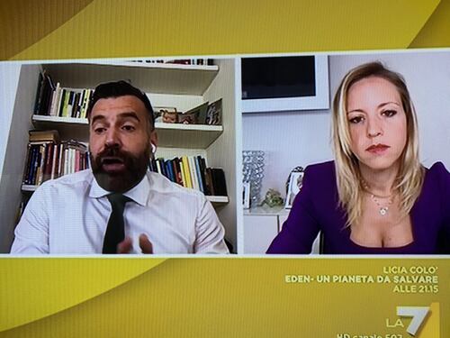 Sardone-Zan scontro totale in tv. Sull'omofobia volano stracci