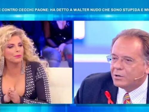 In preda a una crisi di nervi, la Cipriani se la prende con Cecchi Paone