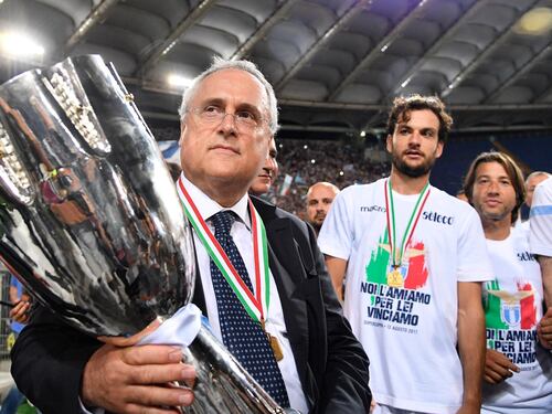 La Lazio di Lotito e il regno di Agnelli