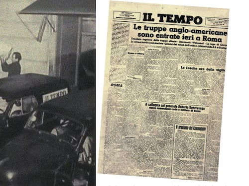 Lunedì 5 giugno 1944: la Capitale è libera e nasce Il Tempo