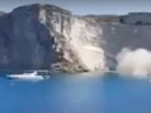 Frana a Chiaia di Luna, tragedia sfiorata sull'Isola di Ponza