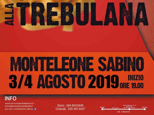 Tornano in grande stile le Fettuccine alla Trebulana di Monteleone Sabino dal 3 al 4 agosto
