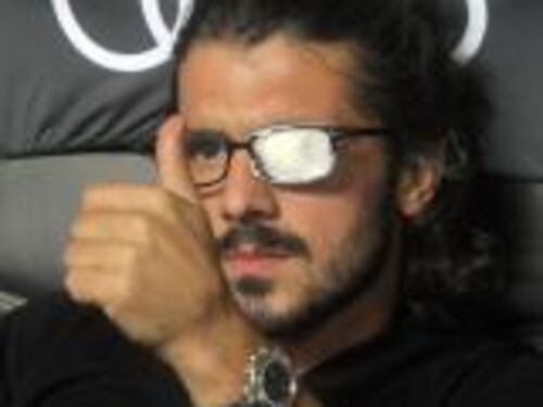 Il dramma di Gattuso: vedo doppio ma non mollo