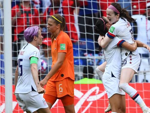 Americane sul tetto del mondo: 2-0 all'Olanda, è festa Usa