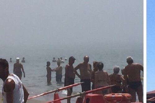 Tromba d'aria a Ostia, lettini e ombrelloni colpiscono i passanti: una decina i feriti