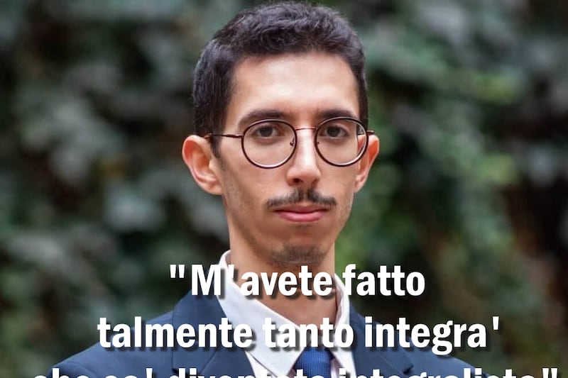 Il Tempo di Osho, allarme finti tonti. Compagni, Youssef Siher è uno di voi