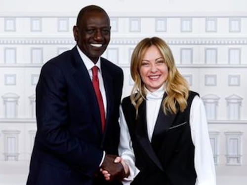 Piano Mattei, Meloni: "Kenya paese chiave per importanti interventi"