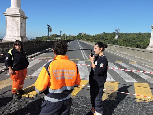 Terremoto, via Appia Nuova chiusa al traffico nel comune di Ariccia
