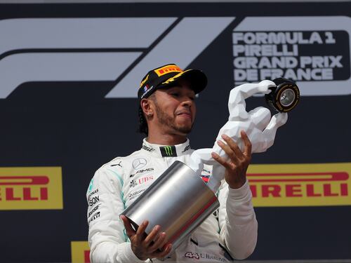 E vince sempre Hamilton. Dominio Mercedes anche in Francia