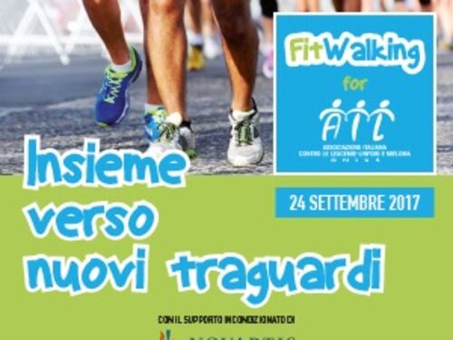 Leucemia Mieloide Cronica, fitwalking a sostegno di Ail