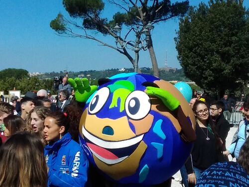Scuole protagoniste al villaggio della Terra di Roma