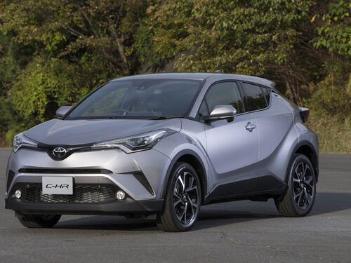 C-HR il Suv ibrido della Toyota arriva su strada