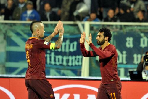 Il poker della Roma vale la Champions. Scintille Dzeko-Spalletti, Pescara in B