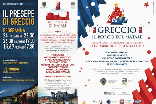 Dal 24 dicembre al 7 gennaio Greccio (RI) si trasforma in una piccola Betlemme