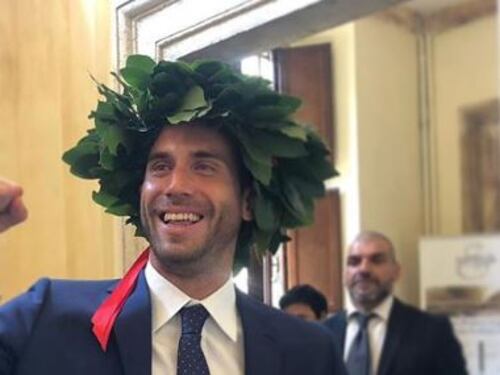 Viva Lollo, calciatore e laureato