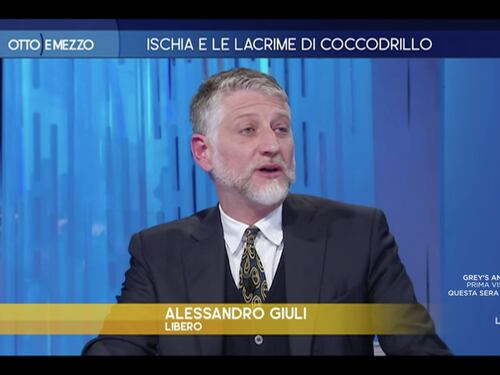 Otto e mezzo, sentenza di Giuli su Ischia: nessuno è innocente, tutti sapevano