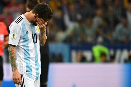 L'Argentina crolla e rischia l'eliminazione. Croazia agli ottavi