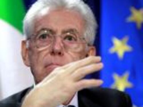 Monti all'Ecofin: agire con rapidità Manovra e riforme lunedì al Cdm