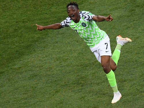 Musa stende l'Islanda e la Nigeria vince 2-0