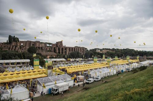 Villaggio Coldiretti, il Circo Massimo è una maxi-fattoria