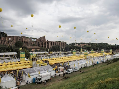 Villaggio Coldiretti, il Circo Massimo è una maxi-fattoria