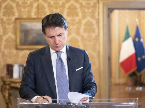 Il pessimo "lavoro" di Giuseppe Conte