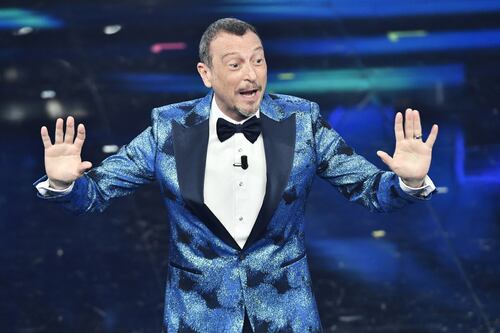 Sanremo 2021 in bianco: Ibrahimovic cameriere, Annalisa a nudo, Malika Ayane di perle