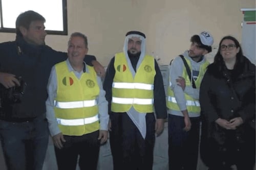 Abbracci, conferenze e selfie. Da Dibba alla Ascari che sfilavano con Hannoun alla sinistra in barca con Flotilla