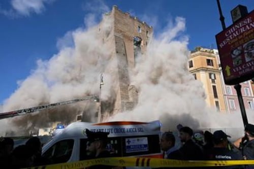 Crollo Torre dei Conti, il verbale di febbraio sulla stabilità: "Gravi problematiche"