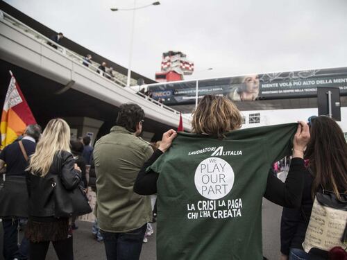 Alitalia vola verso il commissariamento