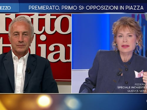 Otto e mezzo, Travaglio attacca il governo sul premierato: "Sembra chiù pilu per tutti"