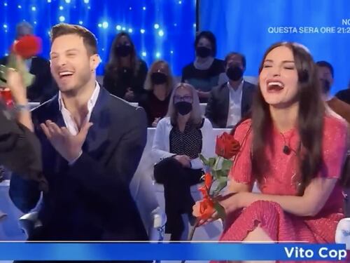 Domenica in, "ma state insieme o no"? La risposta di Arisa e Vito Coppola a Mara Venier manda tutti in tilt