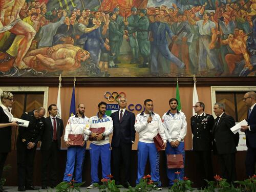 La Festa per le medaglie col cuore a Norcia