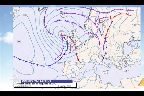 Meteo, l’estate va in archivio: crollo delle temperature e maltempo in arrivo