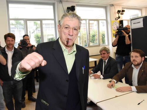 Umberto Bossi ricoverato al policlinico Gemelli per aritmie cardiache