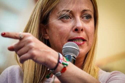 Scontri al corteo anti-Olimpiadi, Meloni: "Sono bande di delinquenti nemici dell'Italia"