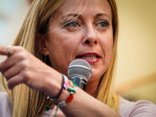 Scontri al corteo anti-Olimpiadi, Meloni: "Sono bande di delinquenti nemici dell'Italia"