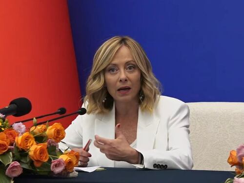 Cina-Italia, Meloni a Pechino: "Nuova fase e piano triennale di azione"