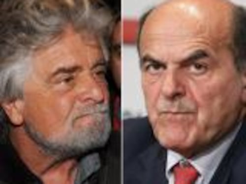 Panico da Grillo per Bersani