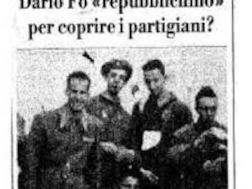 Dario Fo e il suo passato scomodo da repubblichino