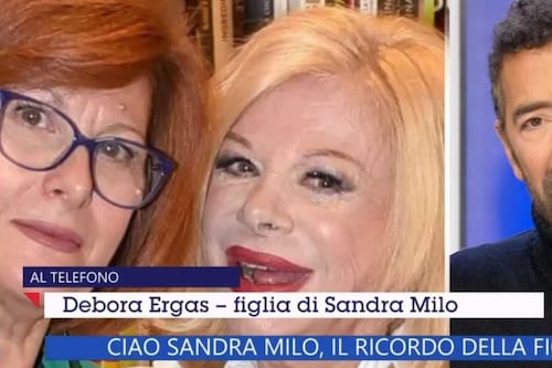 Sandra Milo, la figlia Debora a Matano: "Vestita come una sposa per il suo ultimo viaggio"