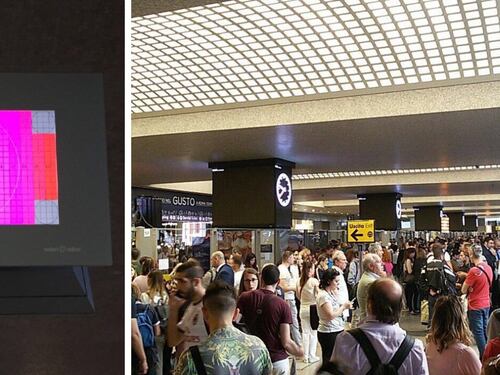 Incendio a Termini, stazione in tilt: migliaia di passeggeri bloccati