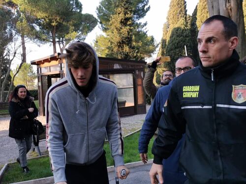 Nicolò Zaniolo a Villa Stuart. Oggi l'intervento al ginocchio