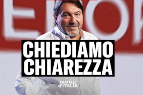 Reportopoli, FdI rilancia: "Chiarezza sui compensi". M5s attacca Il Tempo, silenzio Pd