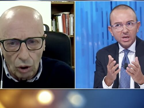 Otto e mezzo, "allora è un golpe?" Sallusti smaschera De Angelis, sinistra in tilt sui presidenti delle camere