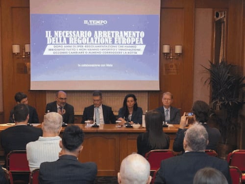 Convegno Il Tempo-Meta: meno regole e norme per rilanciare l’Europa