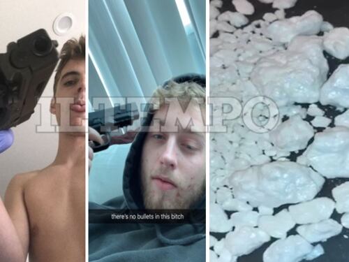 Nei cellulari degli americani selfie con armi, droga e soldi
