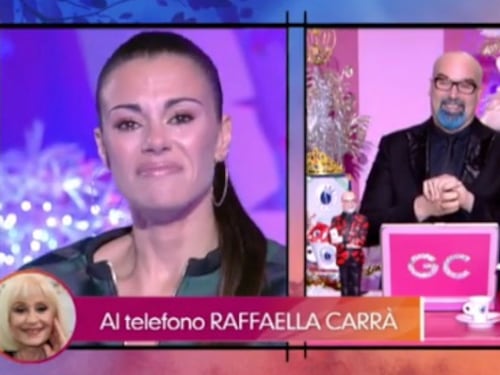 Bianca Guaccero sconvolta da Raffaella Carrà