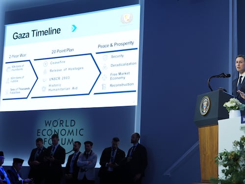 Davos, “un successo catastrofico”. Kushner presenta la nuova Gaza tra grattacieli e turismo